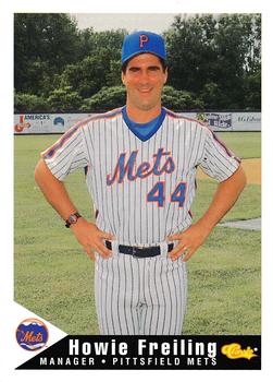 1994 Classic Best Pittsfield Mets #25 Howie Freiling Front