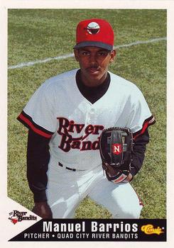 1994 Classic Best Quad City River Bandits #3 Manuel Barrios Front