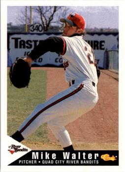 1994 Classic Best Quad City River Bandits #23 Mike Walter Front