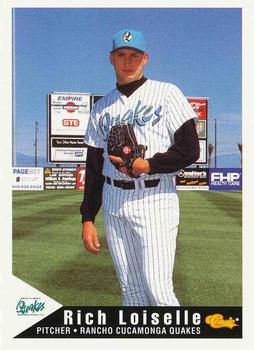 1994 Classic Best Rancho Cucamonga Quakes #19 Rich Loiselle Front