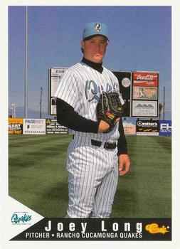 1994 Classic Best Rancho Cucamonga Quakes #20 Joey Long Front