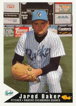 1994 Classic Best Rancho Cucamonga Quakes #3 Jared Baker Front