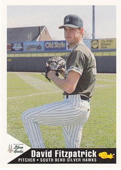 1994 Classic Best South Bend Silver Hawks #6 David Fitzpatrick Front