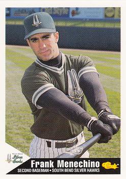 1994 Classic Best South Bend Silver Hawks #12 Frank Menechino Front