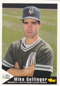 1994 Classic Best South Bend Silver Hawks #25 Mike Gellinger Front