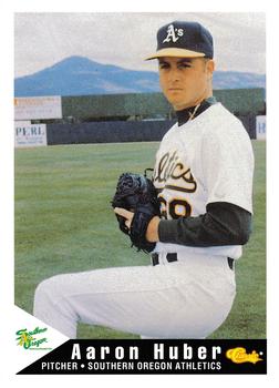 1994 Classic Best Southern Oregon A's #12 Aaron Huber Front