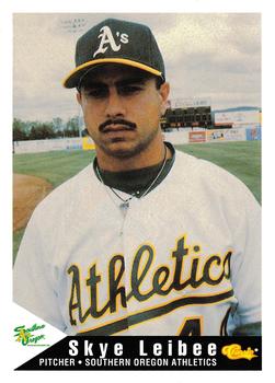 1994 Classic Best Southern Oregon A's #15 Skye Leibee Front