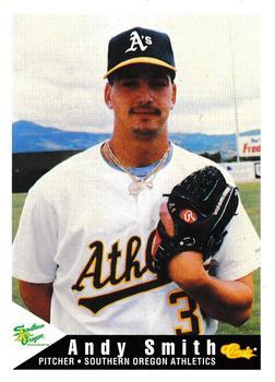 1994 Classic Best Southern Oregon A's #25 Andy Smith Front