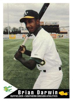 1994 Classic Best Southern Oregon A's #3 Brian Darwin Front