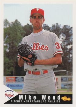 1994 Classic Best Spartanburg Phillies #24 Mike Wood Front