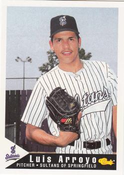 1994 Classic Best Springfield Sultans #2 Luis Arroyo Front
