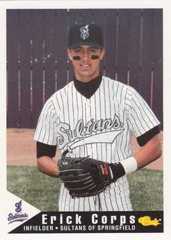 1994 Classic Best Springfield Sultans #4 Erick Corps Front