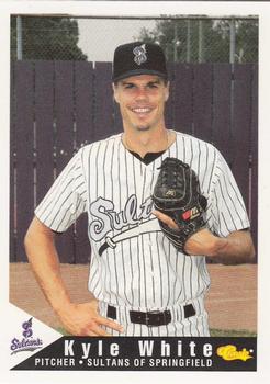 1994 Classic Best Springfield Sultans #25 Kyle White Front