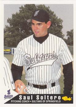 1994 Classic Best Springfield Sultans #29 Saul Soltero Front