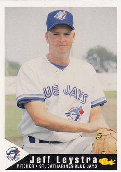 1994 Classic Best St. Catharines Blue Jays #16 Jeff Leystra Front