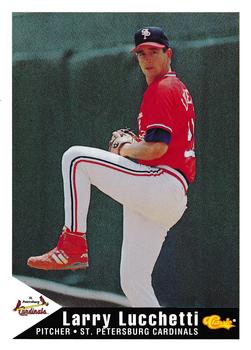 1994 Classic Best St. Petersburg Cardinals #15 Larry Lucchetti Front
