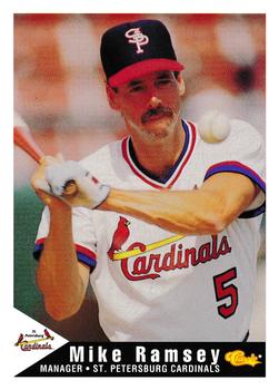 1994 Classic Best St. Petersburg Cardinals #28 Mike Ramsey Front