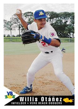 1994 Classic Best Vero Beach Dodgers #13 Willis Otanez Front