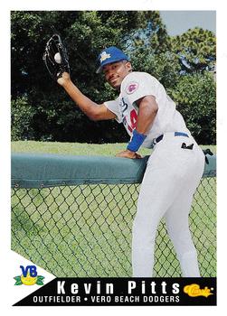 1994 Classic Best Vero Beach Dodgers #14 Kevin Pitts Front