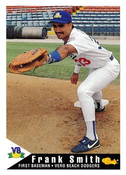 1994 Classic Best Vero Beach Dodgers #21 Frank Smith Front