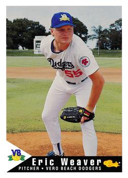 1994 Classic Best Vero Beach Dodgers #23 Eric Weaver Front