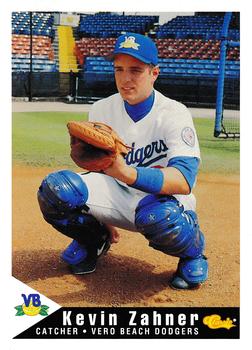 1994 Classic Best Vero Beach Dodgers #25 Kevin Zahner Front
