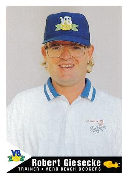 1994 Classic Best Vero Beach Dodgers #30 Robert Giesecke Front