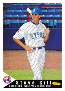 1994 Classic Best West Palm Beach Expos #10 Steve Gill Front
