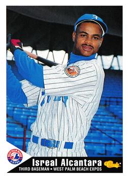 1994 Classic Best West Palm Beach Expos #1 Isreal Alcantara Front