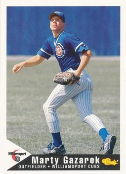 1994 Classic Best Williamsport Cubs #8 Marty Gazarek Front