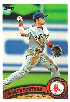 2011 Topps Boston Red Sox #BOS5 Marco Scutaro Front