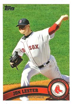 2011 Topps Boston Red Sox #BOS11 Jon Lester Front