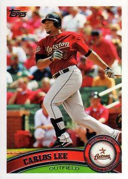 2011 Topps Houston Astros #HOU5 Carlos Lee Front