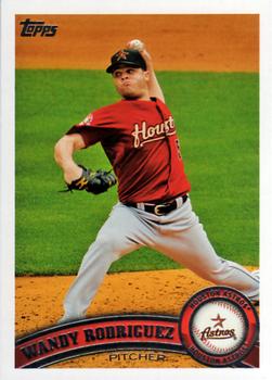 2011 Topps Houston Astros #HOU7 Wandy Rodriguez Front
