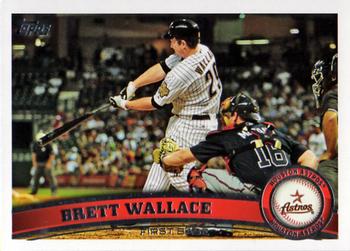 2011 Topps Houston Astros #HOU9 Brett Wallace Front