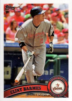 2011 Topps Houston Astros #HOU15 Clint Barmes Front