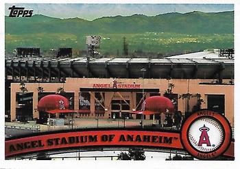 2011 Topps Los Angeles Angels #ANG17 Angel Stadium of Anaheim Front