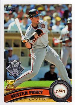 2011 Topps National League All-Stars #NL13 Buster Posey Front