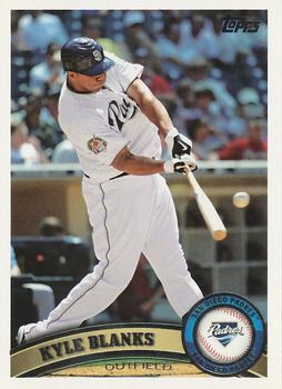 2011 Topps San Diego Padres #SDP16 Kyle Blanks Front