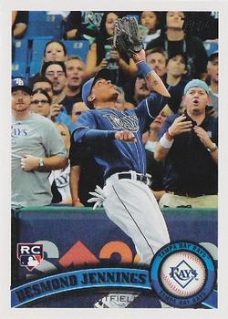 2011 Topps Tampa Bay Rays #TBR6 Desmond Jennings Front