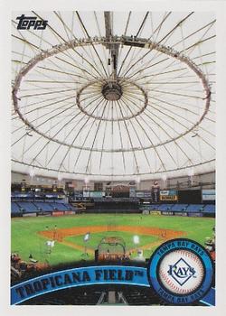 2011 Topps Tampa Bay Rays #TBR17 Tropicana Field Front