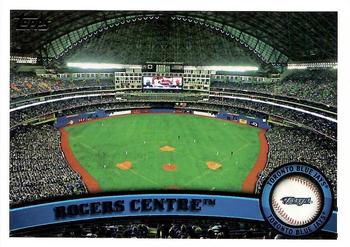 2011 Topps Toronto Blue Jays #TOR17 Rogers Centre Front