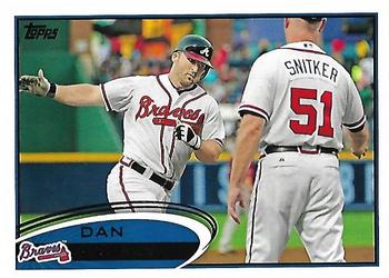 2012 Topps Atlanta Braves #ATL8 Dan Uggla Front