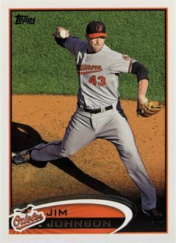 2012 Topps Baltimore Orioles #BALT13 Jim Johnson Front
