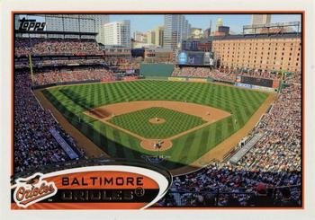 2012 Topps Baltimore Orioles #BALT17 Oriole Park at Camden Yards Front