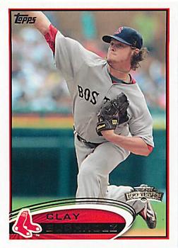 2012 Topps Boston Red Sox #BOS11 Clay Buchholz Front