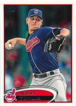 2012 Topps Cleveland Indians #CLE10 Josh Tomlin Front