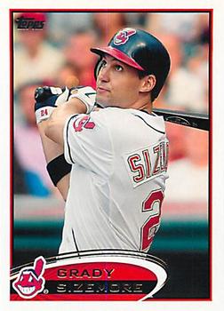 2012 Topps Cleveland Indians #CLE13 Grady Sizemore Front