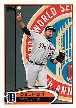 2012 Topps Detroit Tigers #DET7 Delmon Young Front
