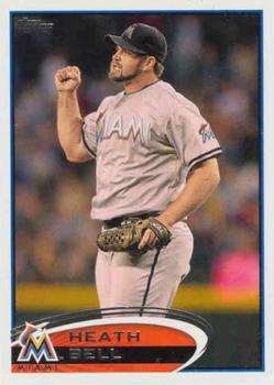 2012 Topps Miami Marlins #MIA11 Heath Bell Front